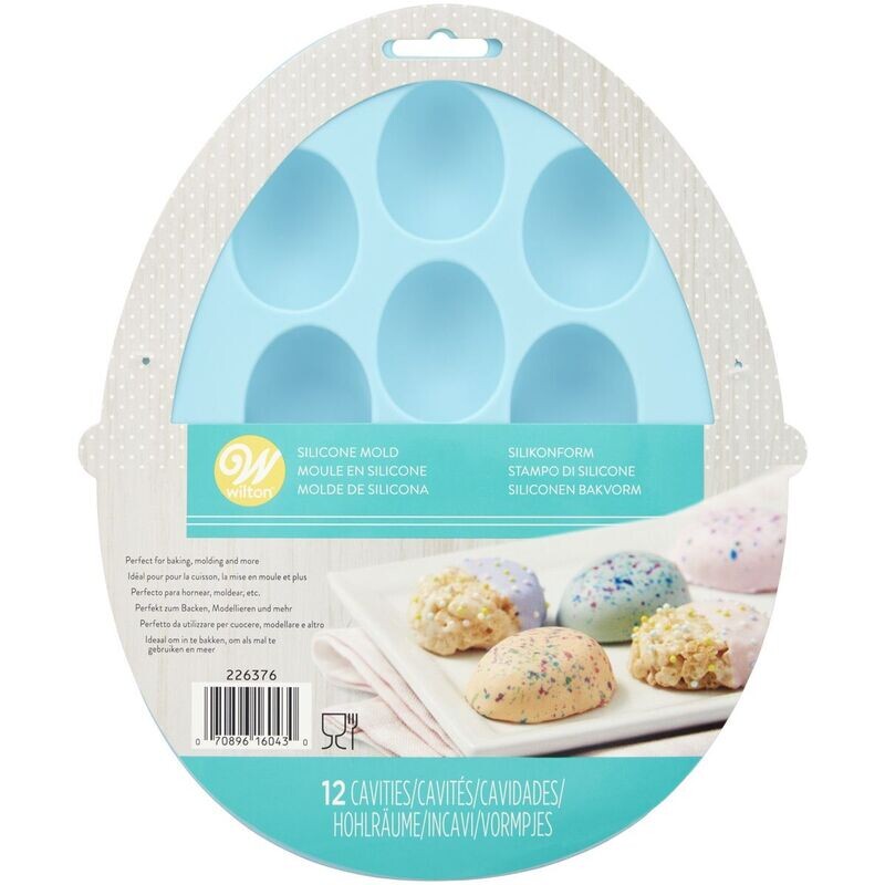 Stampo in silicone - mezze uova piccole