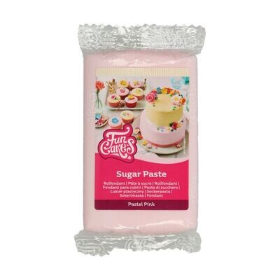 Pasta di zucchero 250 g - rosa pastello