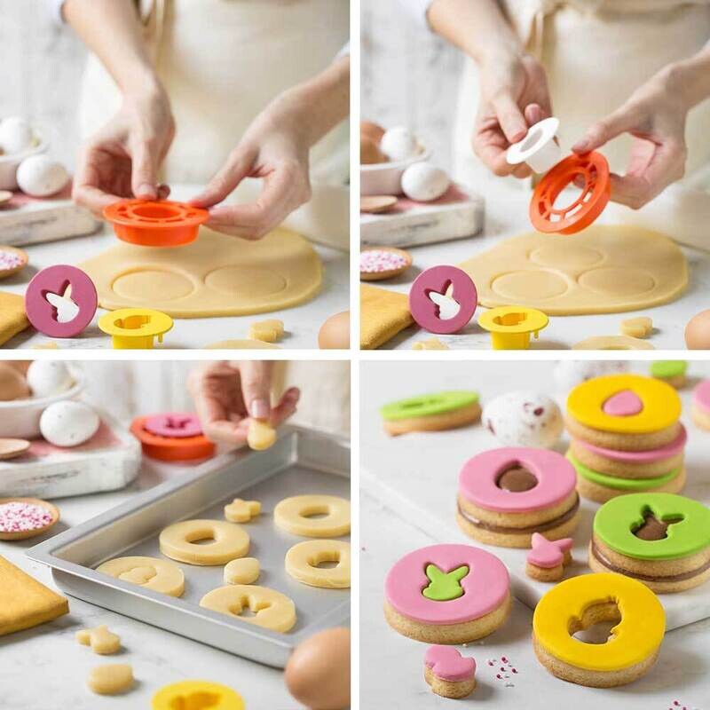 Set di tagliabiscotti canestrello - Pasqua