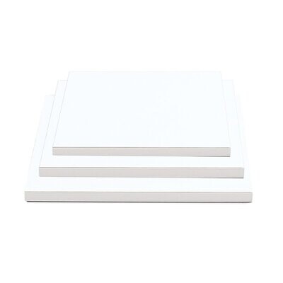 Sottotorta quadrato bianco - 30 x 30 x 1.2h cm