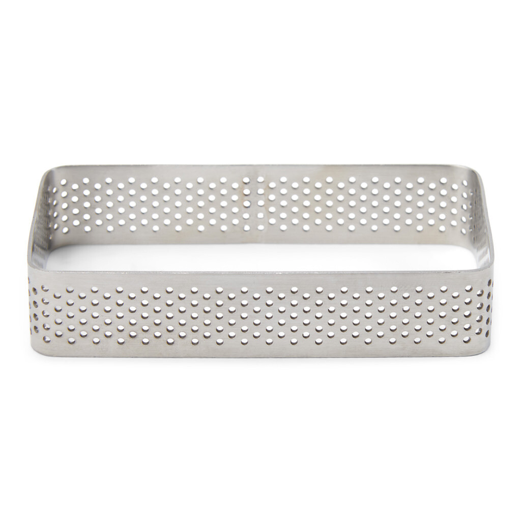 Anello microforato rettangolare  - 10 x 6 x 2 cm
