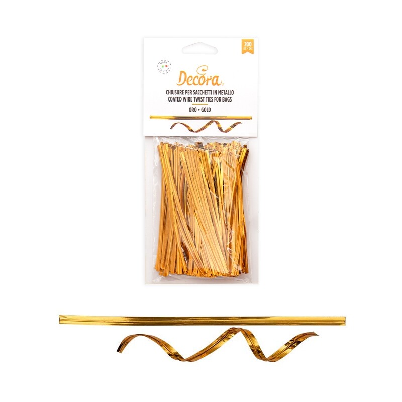 Chiusure per sacchetti - oro