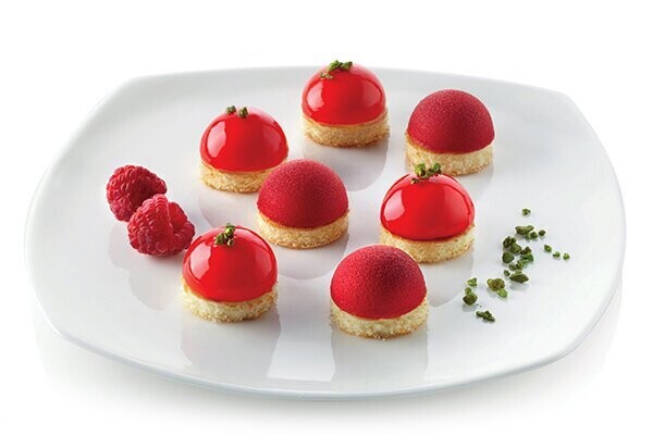 Stampo in silicone - Semisfera 3 cm Stampo in silicone - Semisfera 3 cm