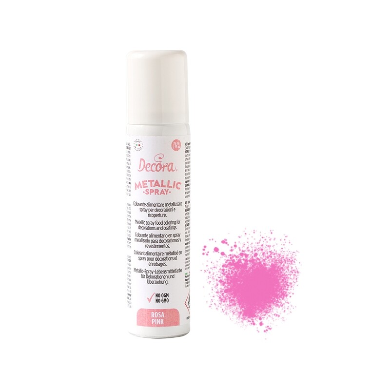 Colorante spray perlato - rosa