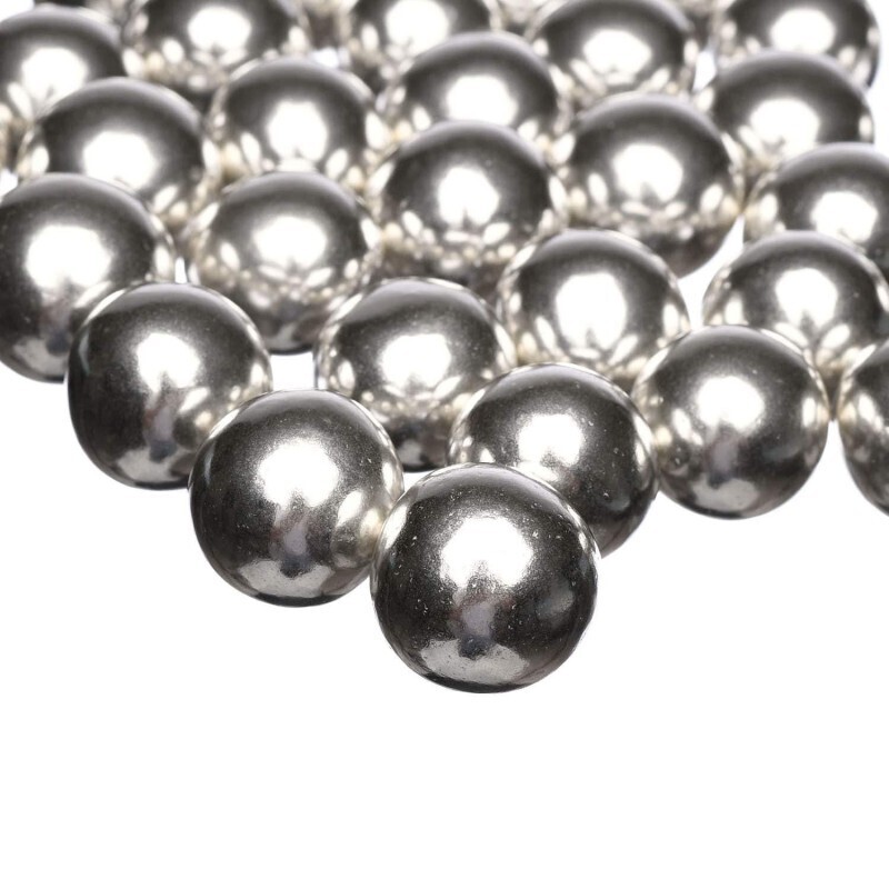 Perle choco crispy XXL - Argento