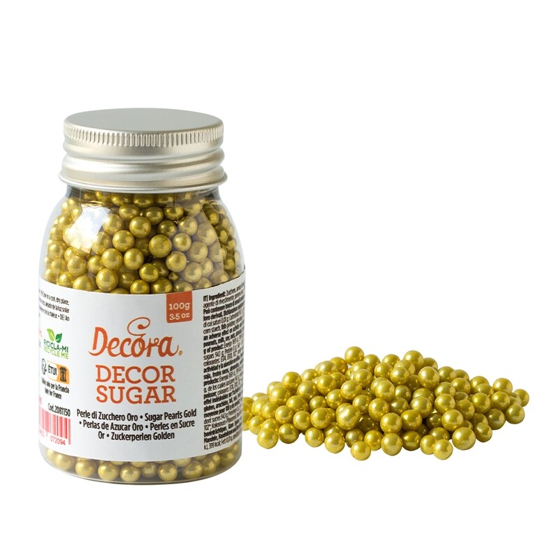 Perle di zucchero - oro