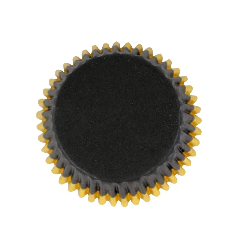 Pirottini muffin - Nero e oro