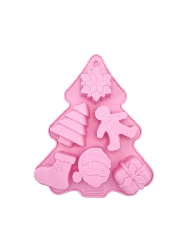 Stampo in silicone - Happy Xmas