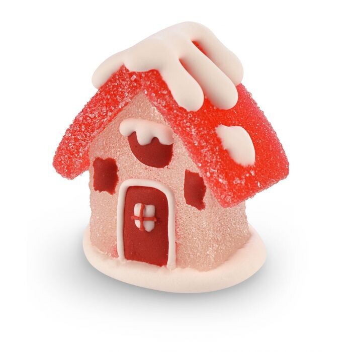 Decorazione 3D in zucchero e gelatina - Casetta 8 Decorazione 3D in zucchero e gelatina - Casetta 8