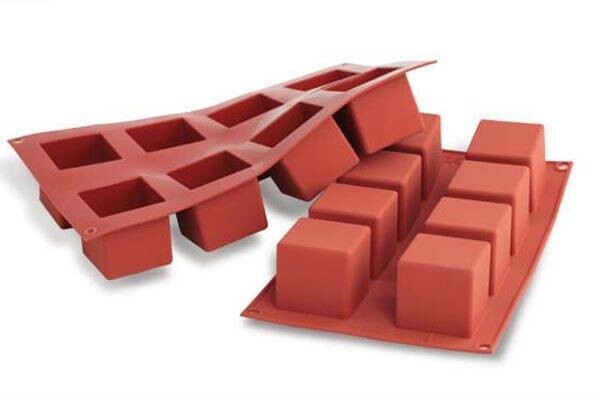 Stampo in silicone - Cubo 50