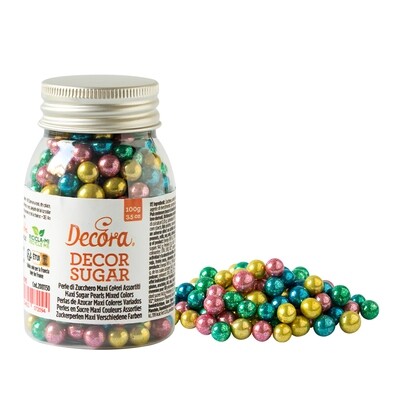 Maxi perle di zucchero - Colormix metallizzato