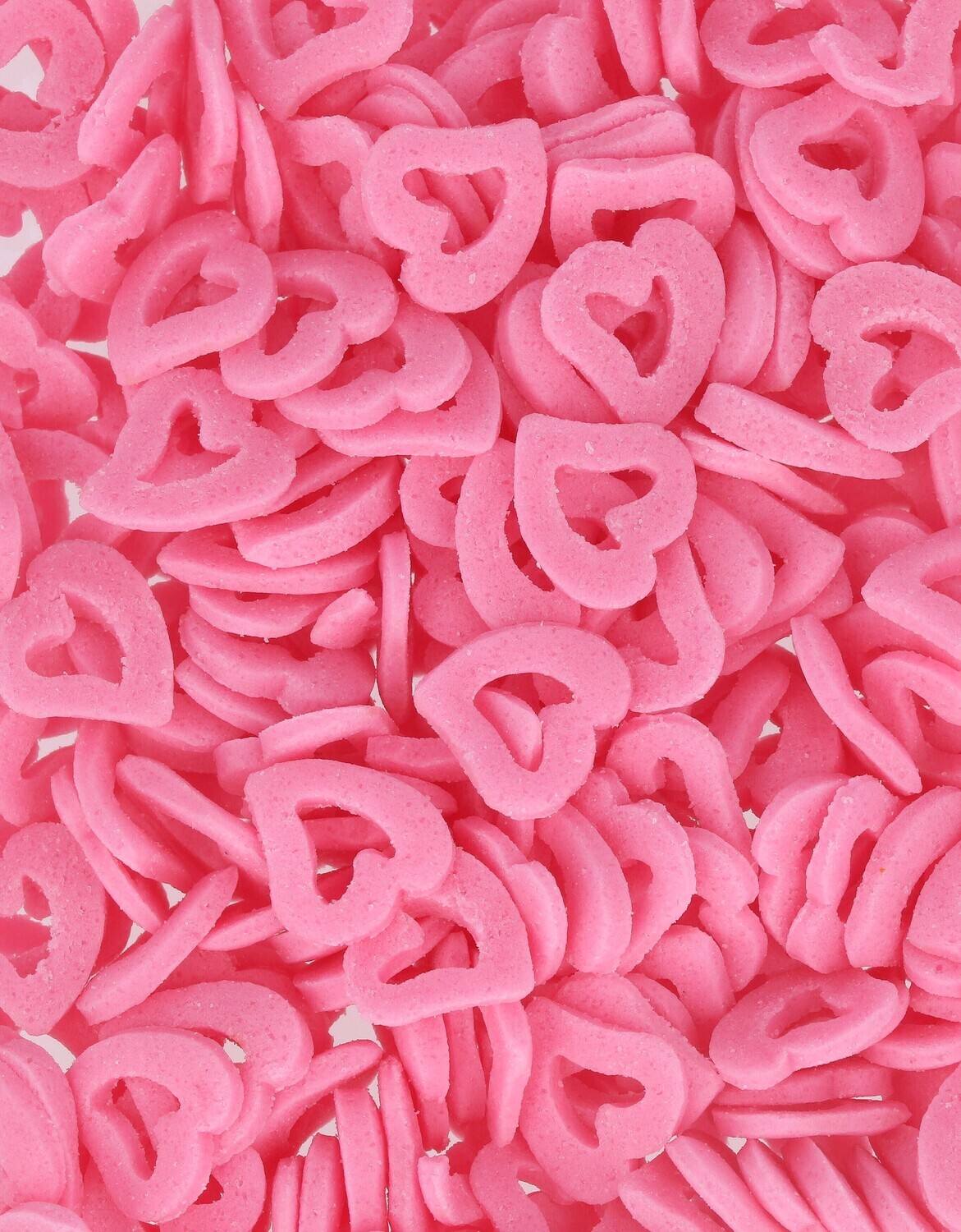 Sprinkles - cuori forati rosa