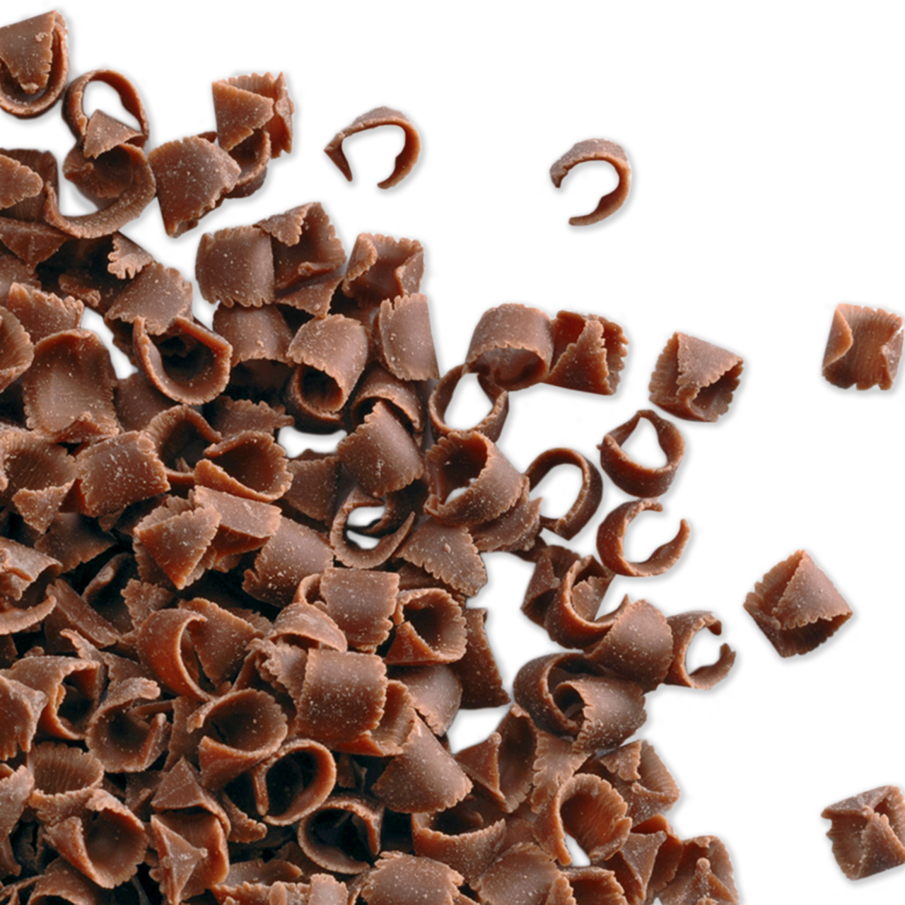 Riccioli di cioccolato al latte Riccioli di cioccolato al latte