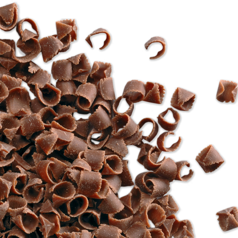 Riccioli di cioccolato al latte Riccioli di cioccolato al latte