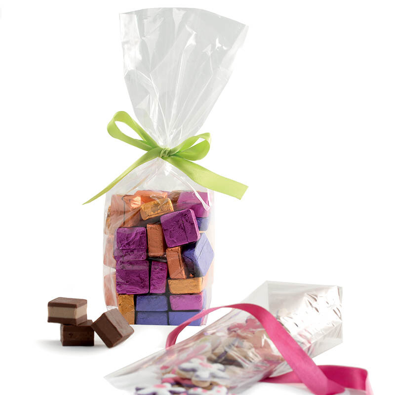 Sacchetti trasparenti con fondo rigido - 12 x 28 h cm