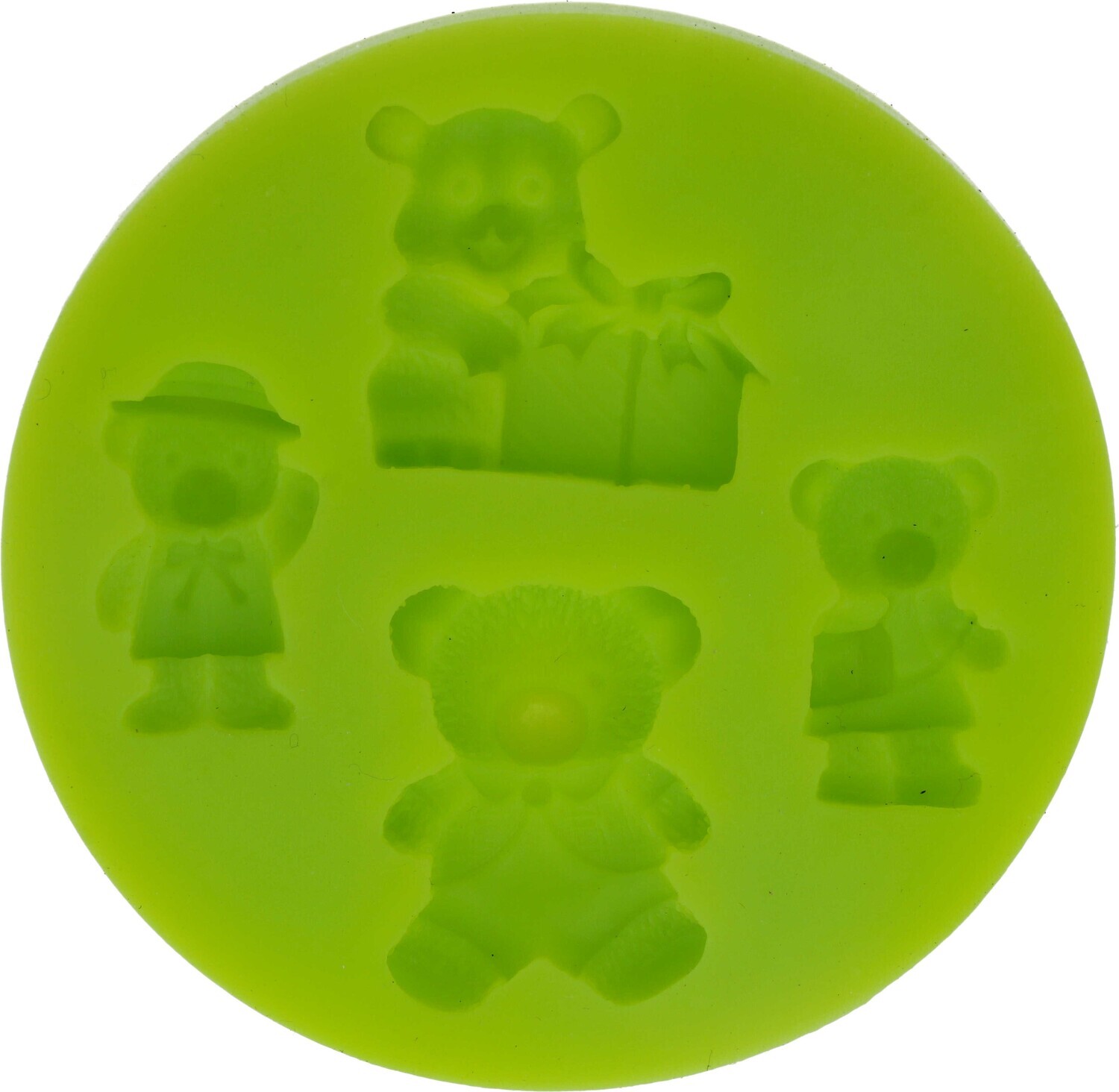 Stampi per fondant e pasta di gomma - Orsetti