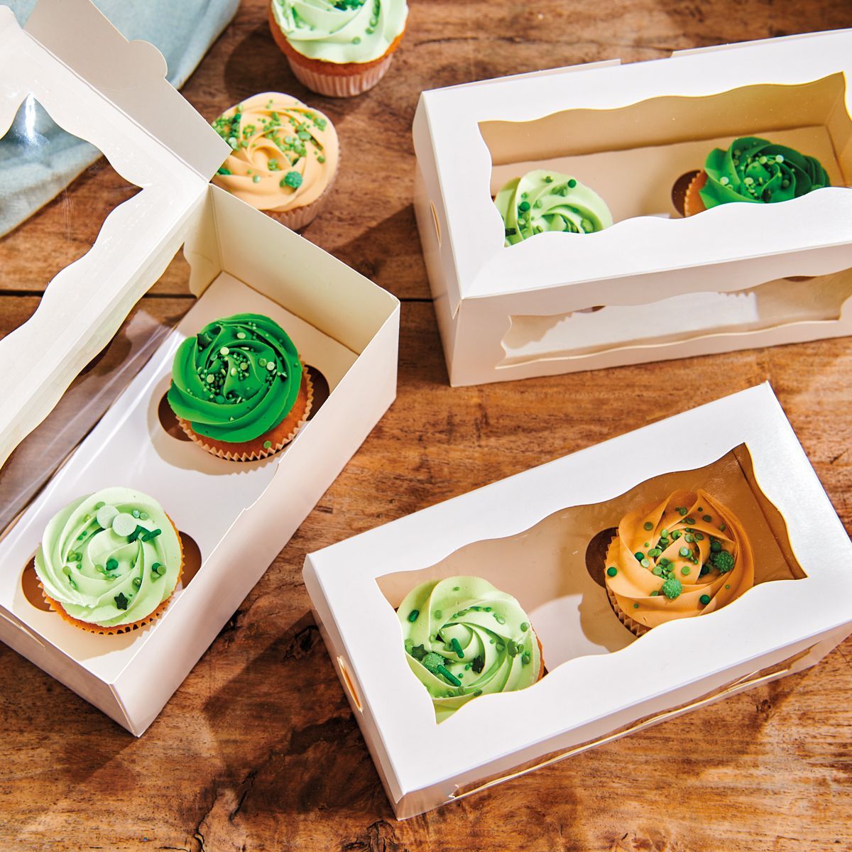 Scatola da 2 cupcake