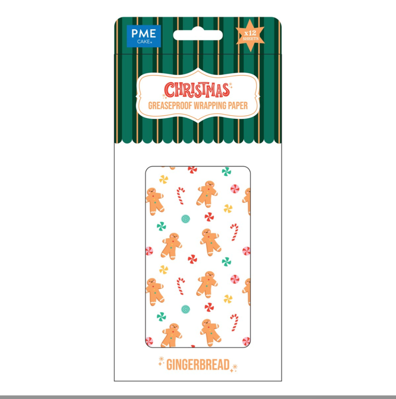 Fogli per incartare dolci - Gingerbread Fogli per incartare dolci - Gingerbread