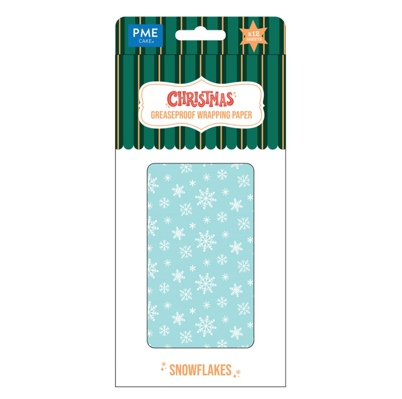 Fogli per incartare dolci - Fiocco di neve