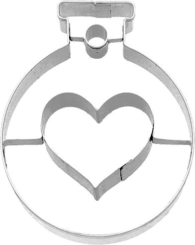 Tagliabiscotti - pallina con cuore