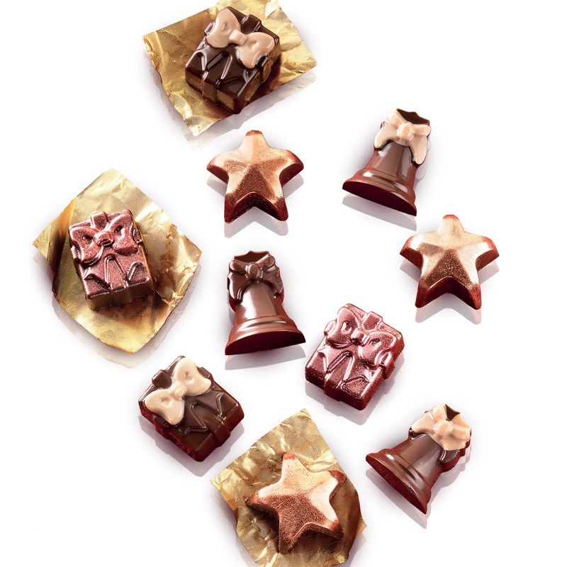 Stampo in silicone - Christmas choco Stampo in silicone - Christmas choco