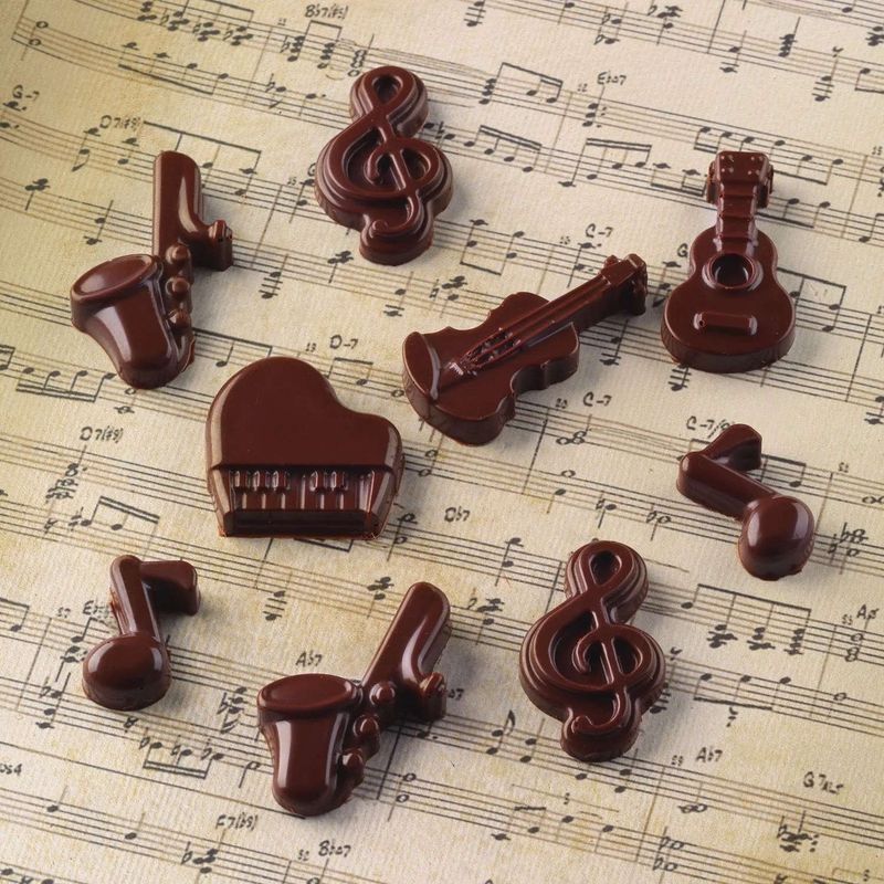 Stampo in silicone - Choco Melody