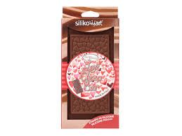 Stampo in silicone - Choco Love bar Stampo in silicone - Choco Love bar
