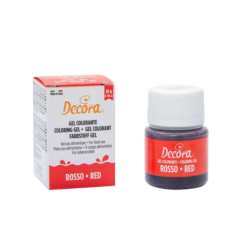 Colorante in gel Decora - rosso