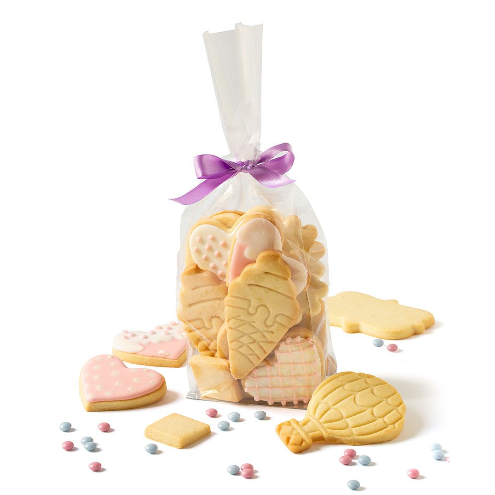Sacchetti trasparenti con fondo rigido - 8 x 5 x 28h cm