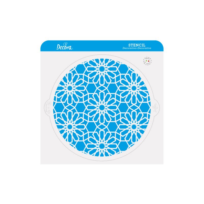 Stencil - Fiori geometrici
