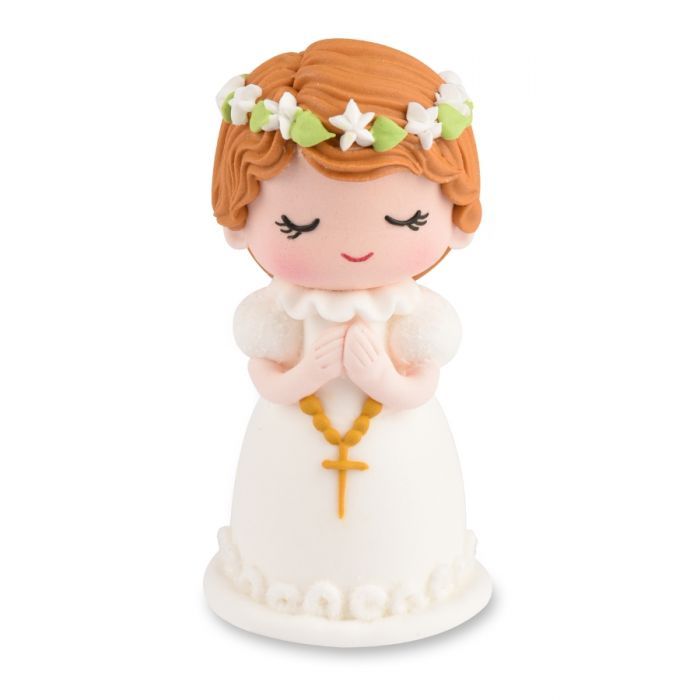 Prima comunione bimba bionda