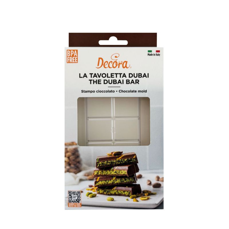 Stampo in policarbonato - Dubai chocolate