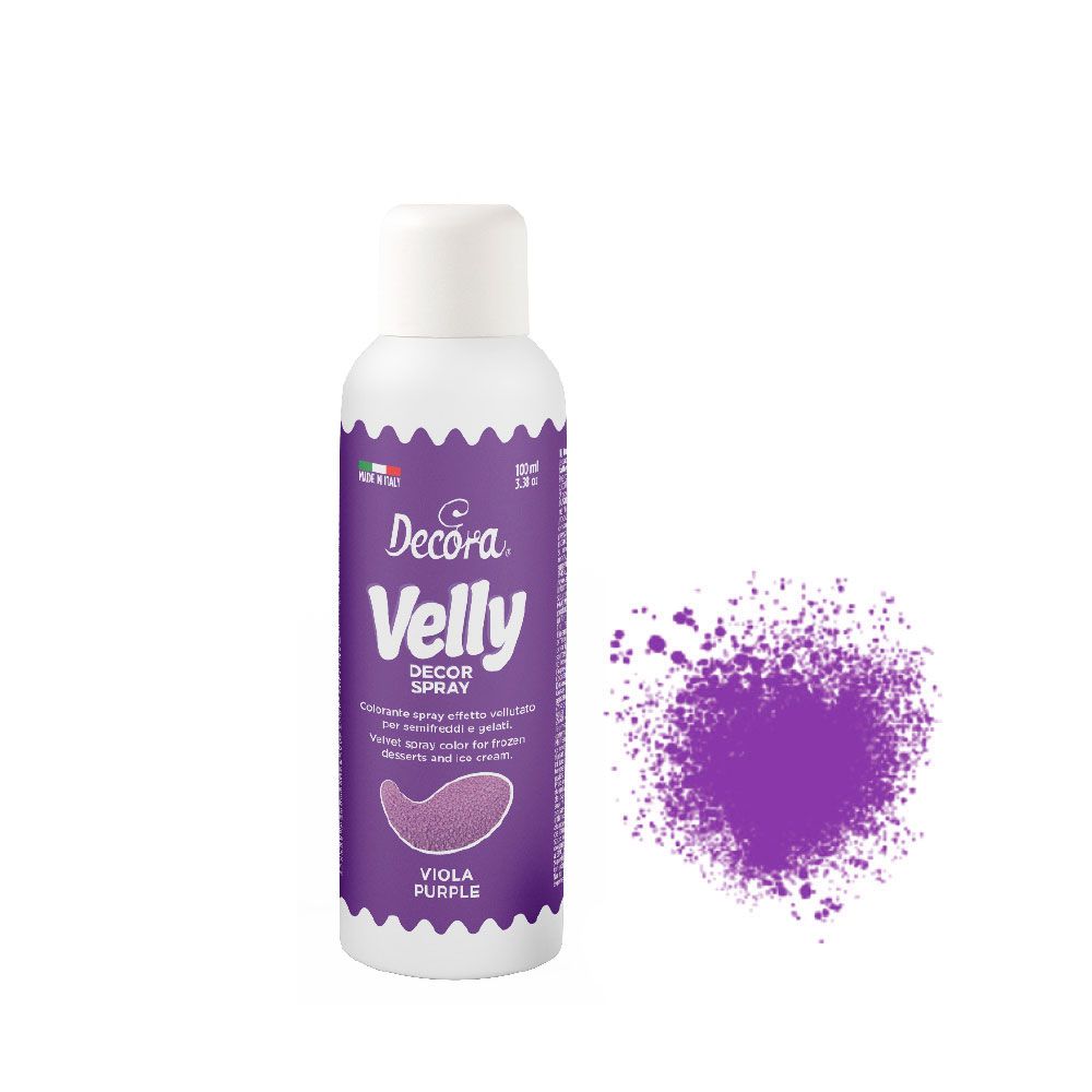 Colorante spray effetto velluto - viola 100 ml