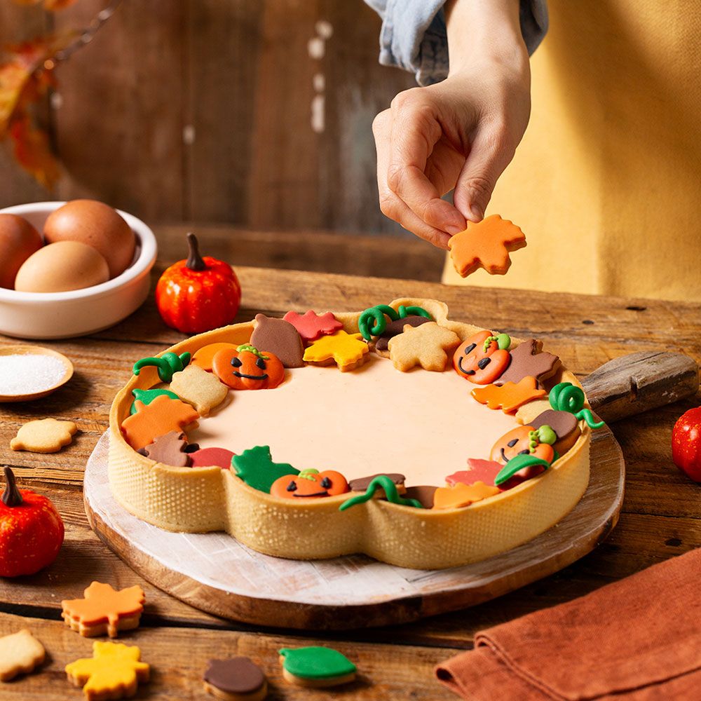 Anello microforato a zucca - 24 x 22 cm