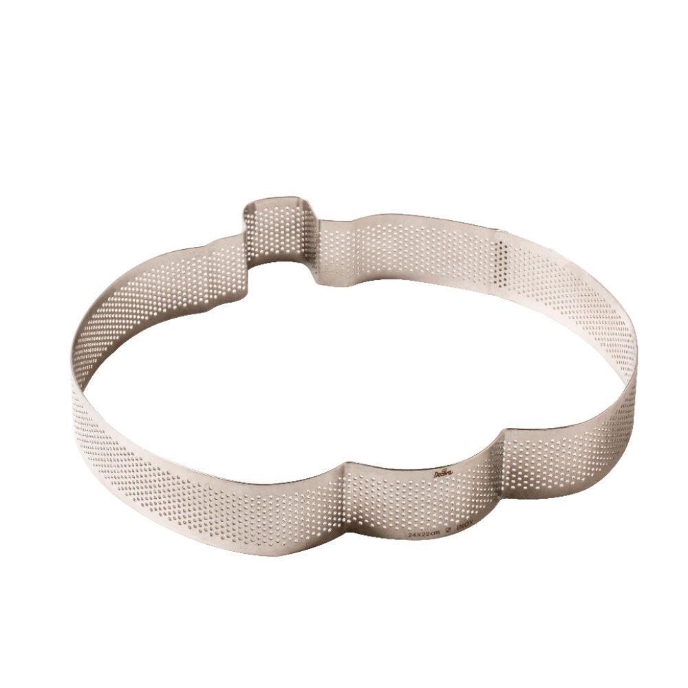 Anello microforato a zucca - 24 x 22 cm