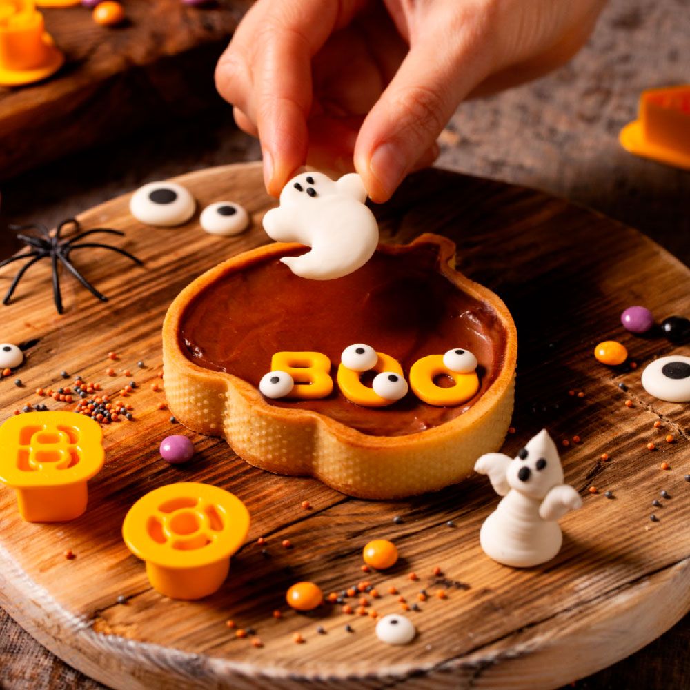 Anello microforato a zucca - 9,5 x 10 cm