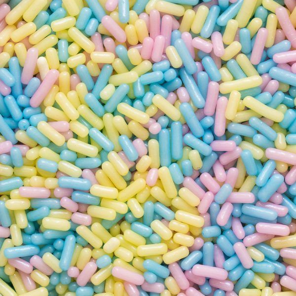 Bastoncini di zucchero - colormix pastello