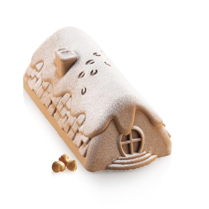 Stampo in silicone - Buche Winter cottage Stampo in silicone - Buche Winter cottage