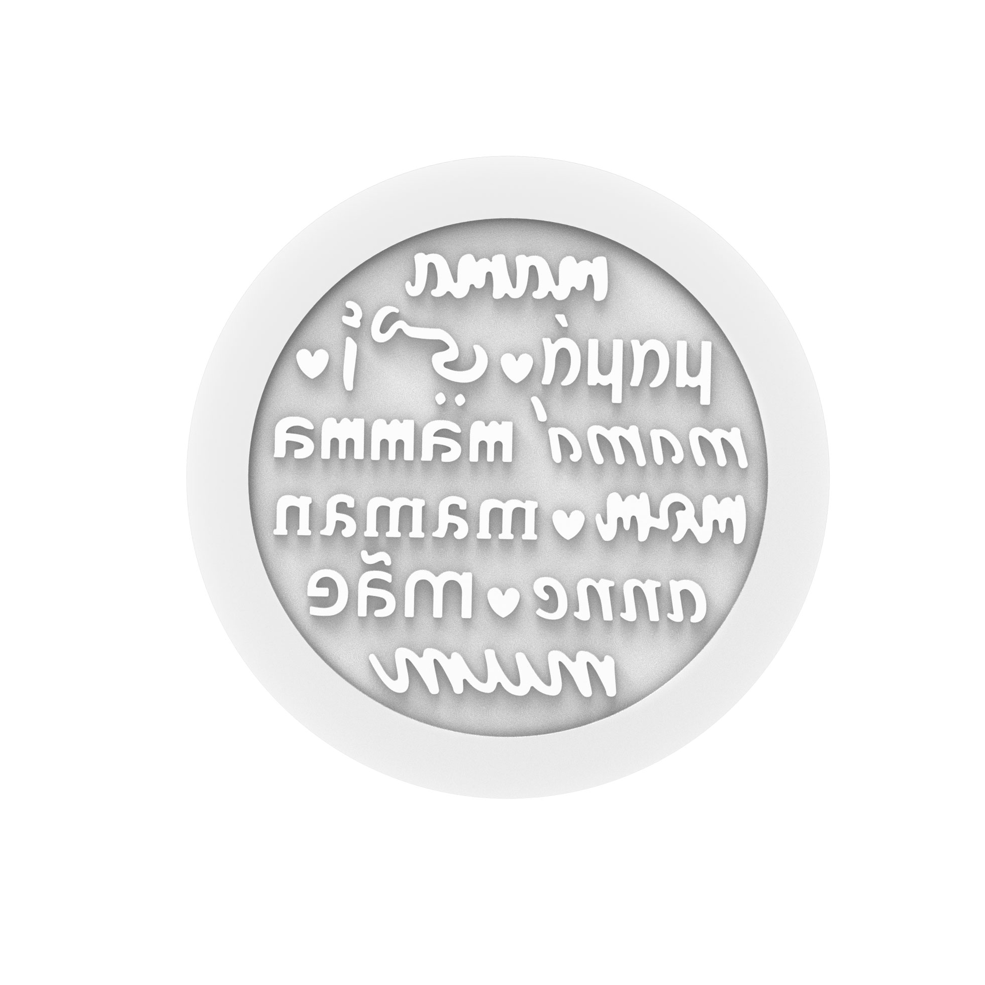 Stampo in silicone - Decor Mamma