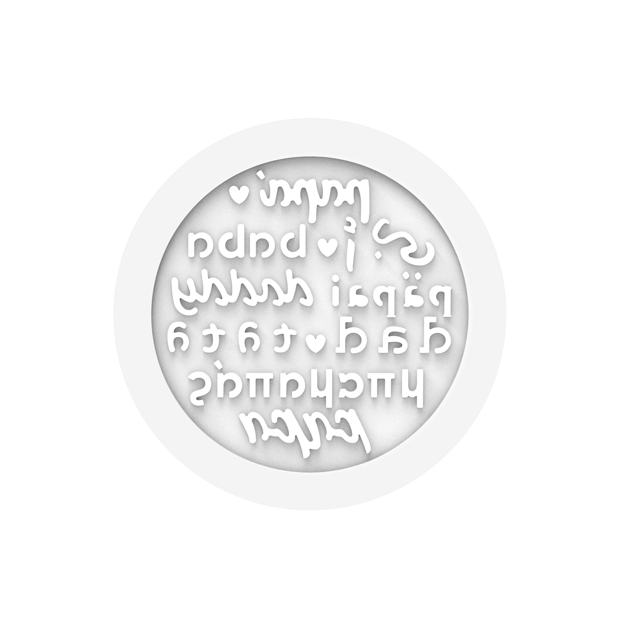 Stampo in silicone - Decor Papà