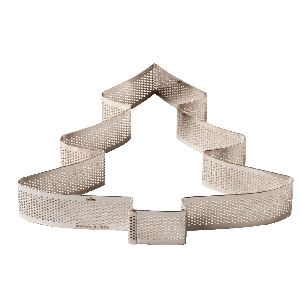 Anello microforato abete - 24 x 24 x 3,5 cm