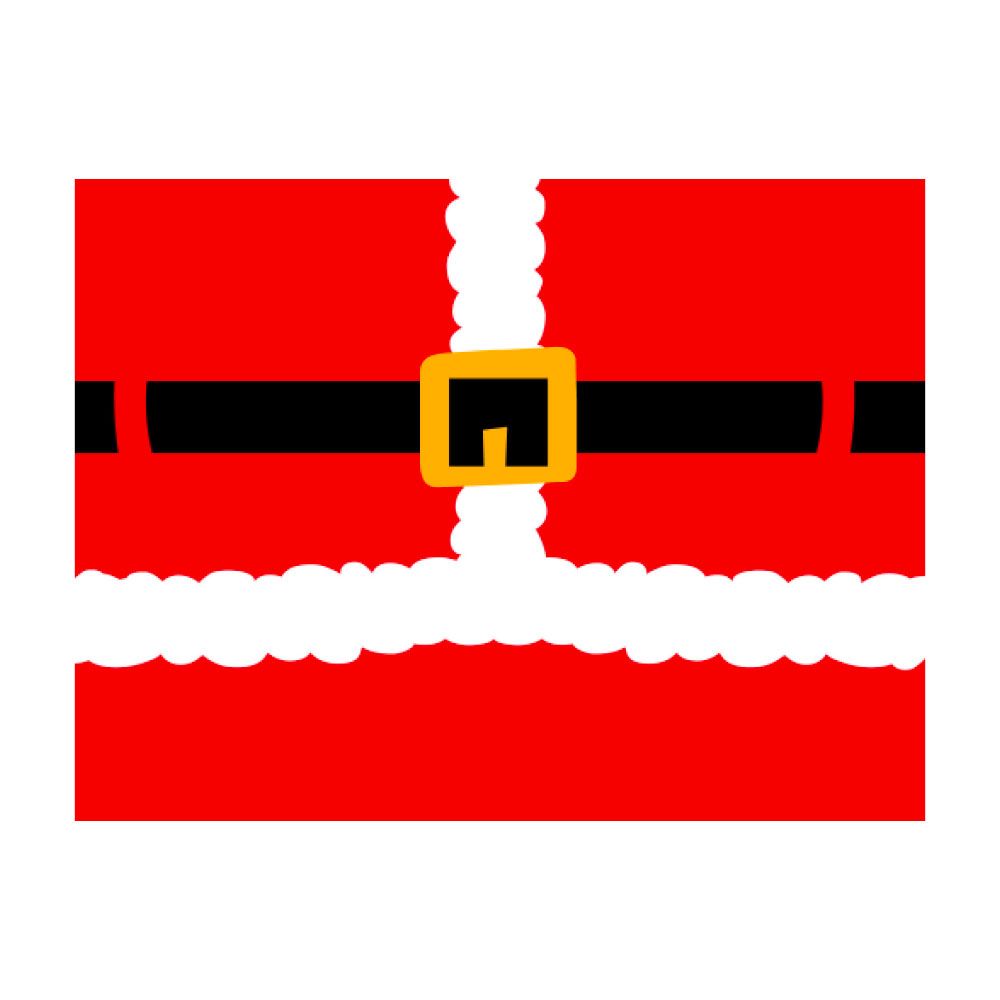 Scatola per dolci alta - Babbo Natale