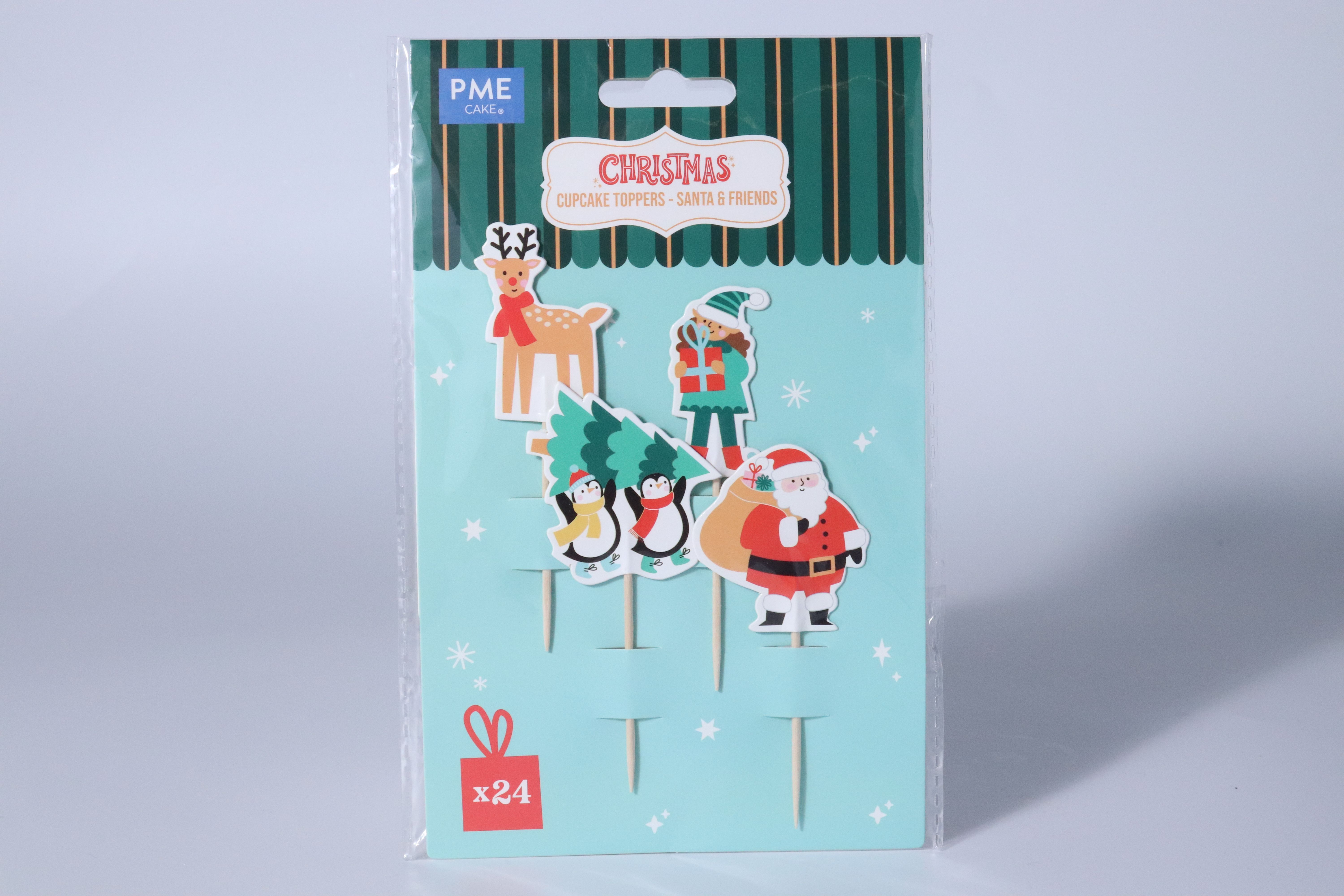 Decorazione in carta con pick - Natale