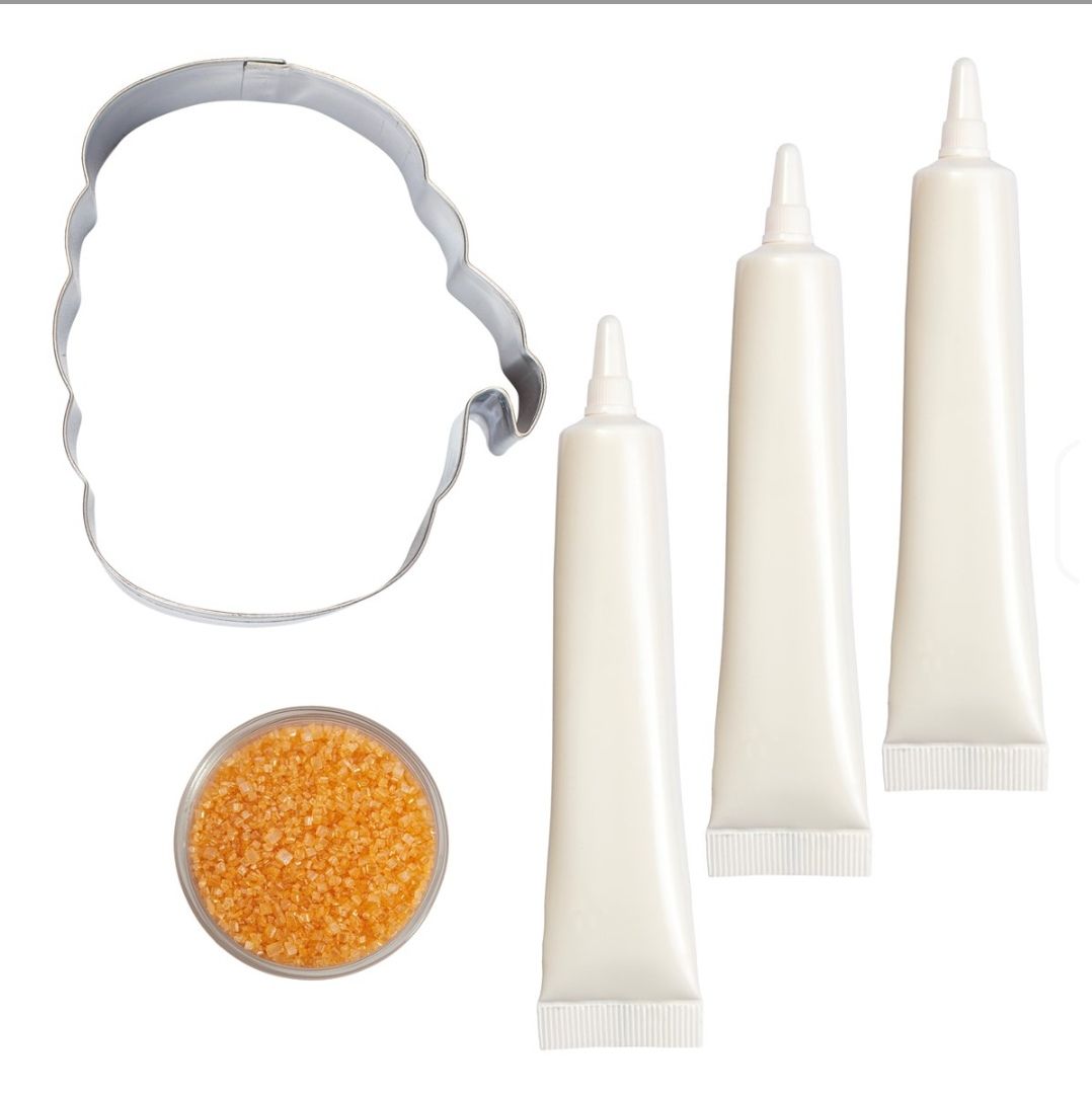 Set tagliabiscotti e decorazioni - zucca