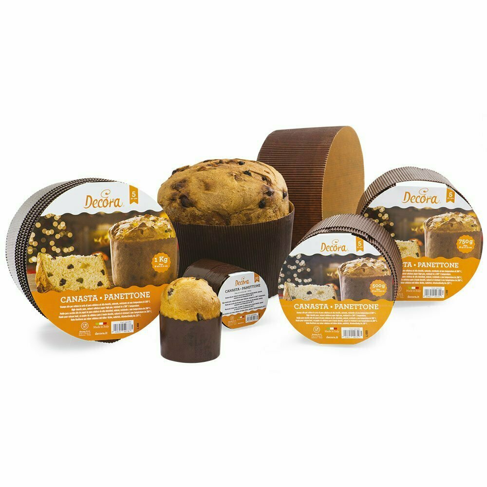 Stampo in carta per panettone 12pz - 100 g