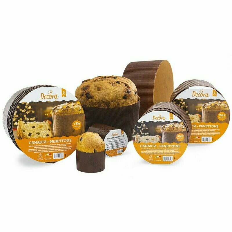 Stampo in carta per panettone 12pz - 100 g
