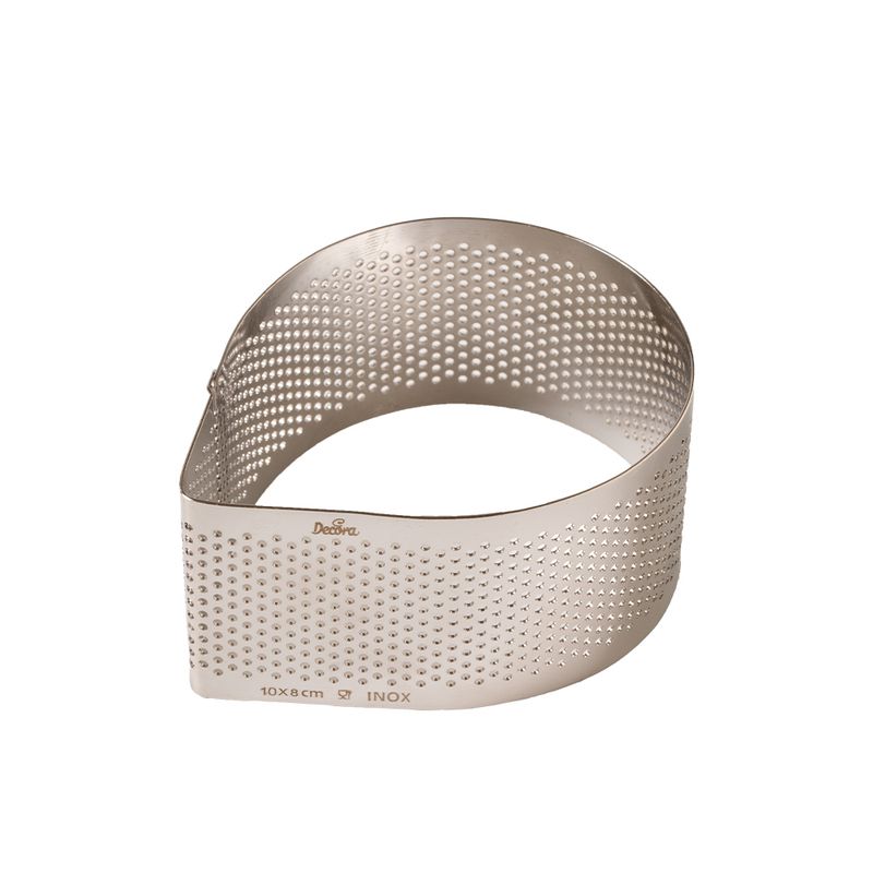 Anello microforato  viennoiserie  - goccia