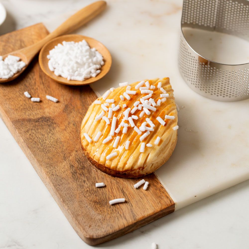 Anello microforato viennoiserie - goccia