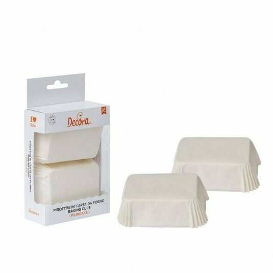 Pirottini mini plumcake - Bianco