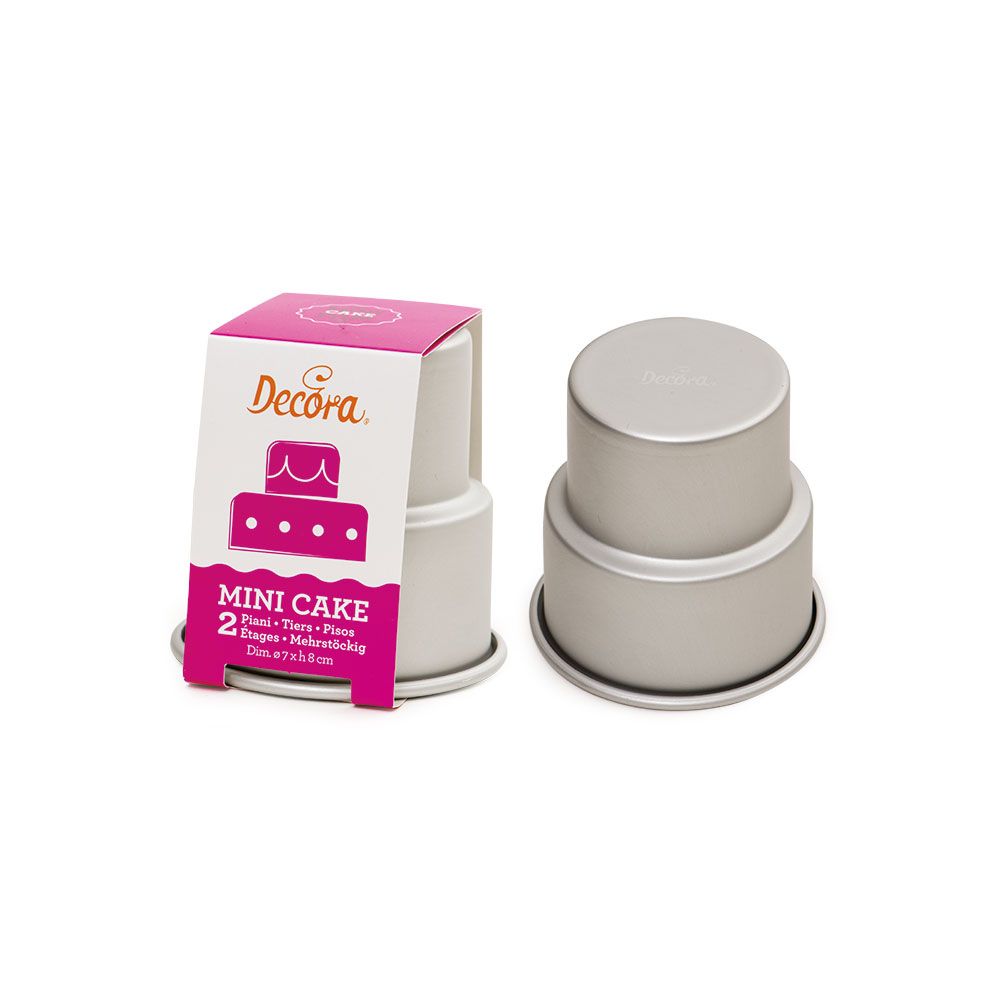 Stampo  mini wedding cake - 2 piani